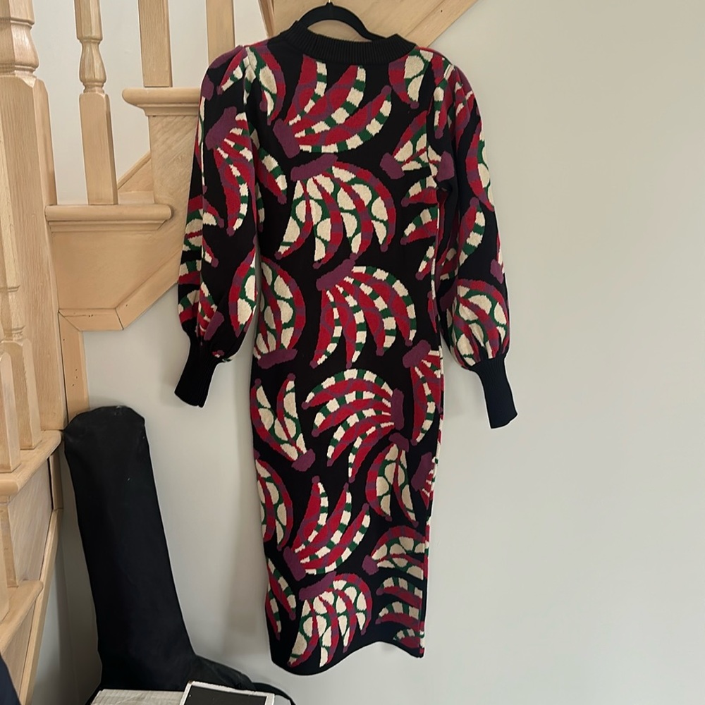 Brand new with tags farm Rio knit dress with banana print